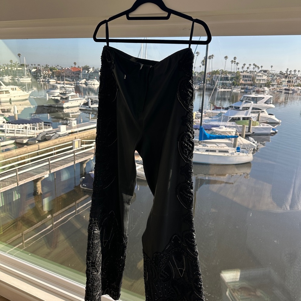 WONDERWEST STUDDED LEATHER PANT